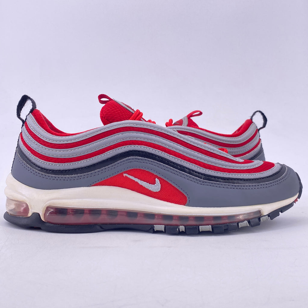 Nike Air Max 97 "Dark Grey Gym Red" 2018 Used Size 9.5