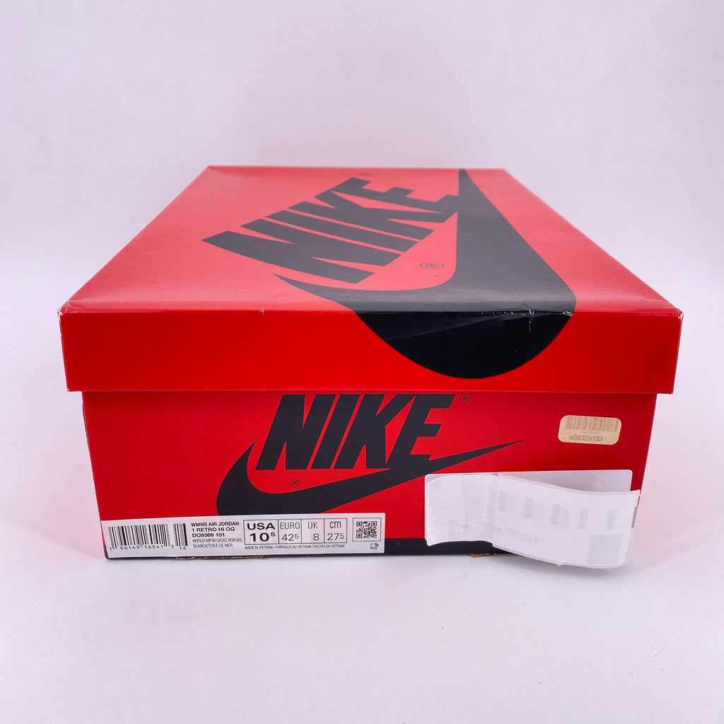 Air Jordan (W) 1 Retro High OG "Starfish" 2022 Used Size 10.5W