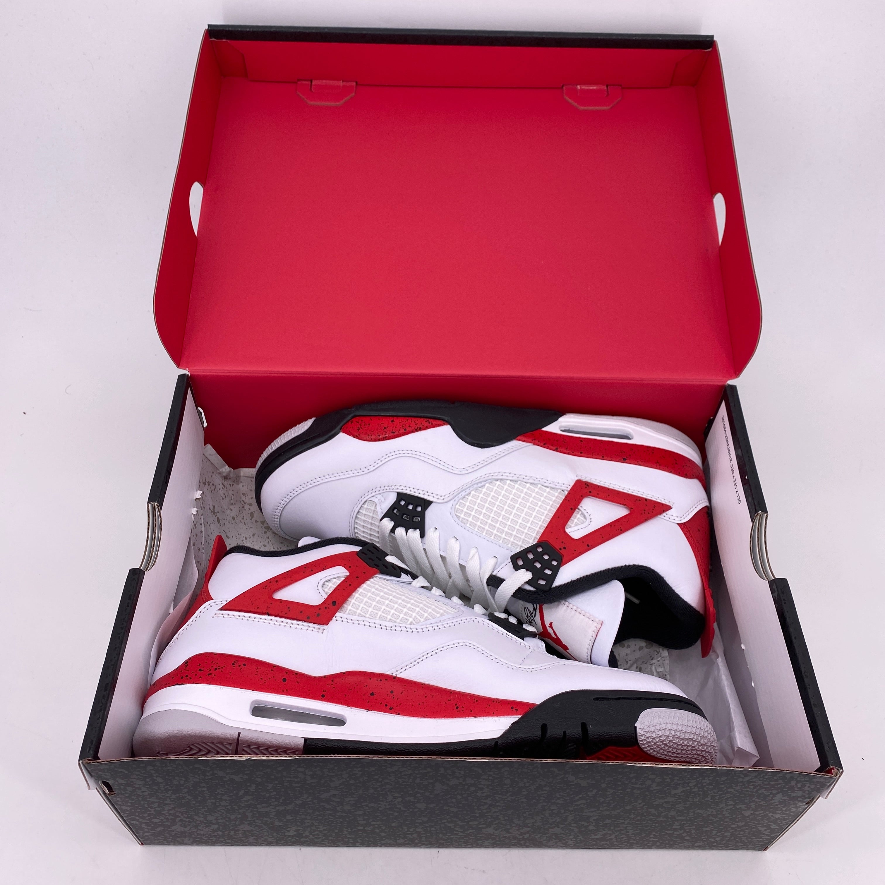 Air Jordan 4 Retro &quot;Red Cement&quot; 2023 New Size 9