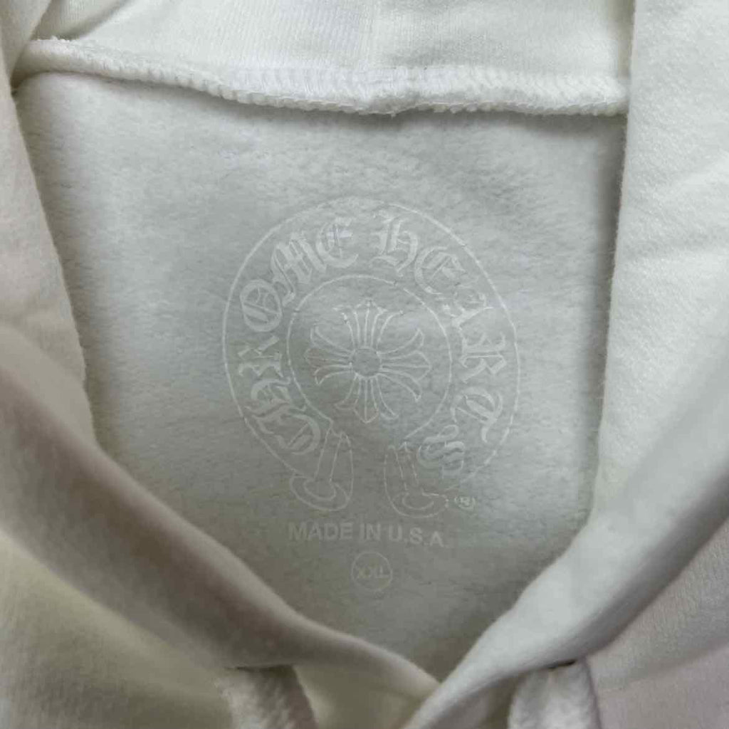 Chrome Hearts Hoodie "FOIL LOGO" White New Size 2XL