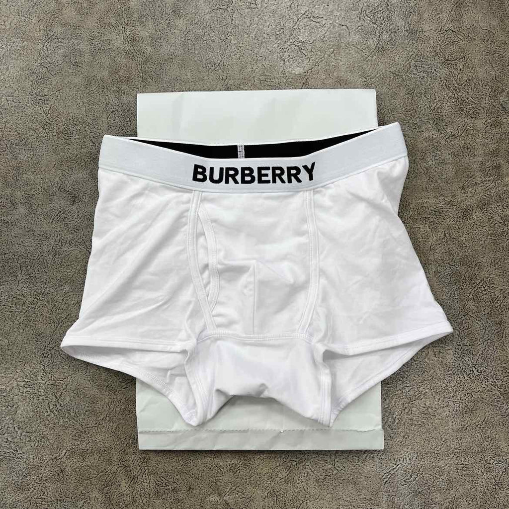 Burberry Boxers "LOGO" New White Size S