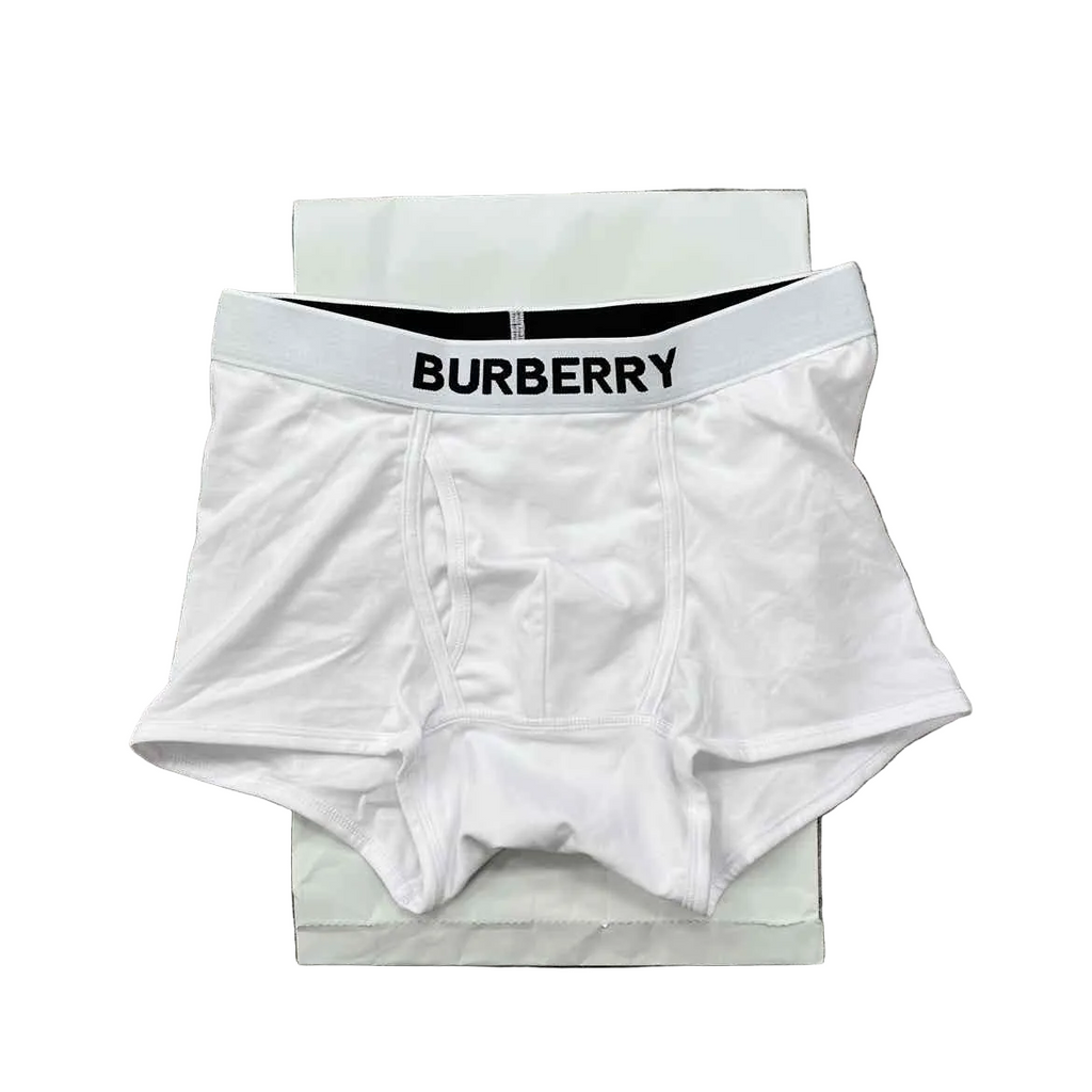 Burberry Boxers "LOGO" New White Size S