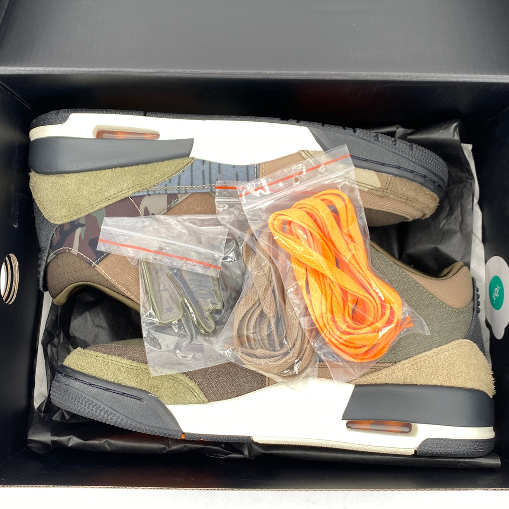 Air Jordan 3 Retro "Patchwork Camo" 2021 Used Size 8.5