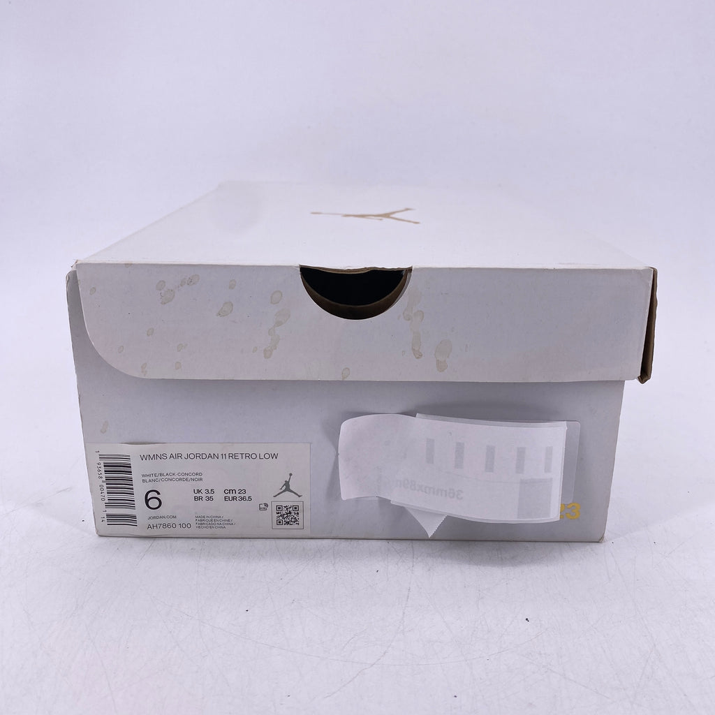 Air Jordan (W) 11 Retro Low "White Concord" 2020 Used Size 6W