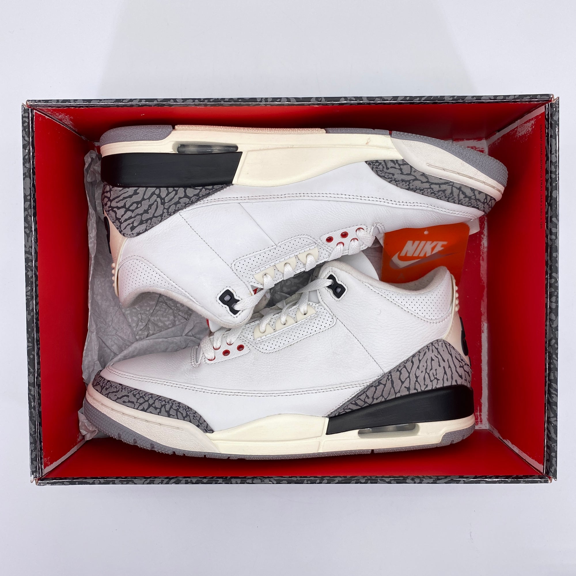 Air Jordan 3 Retro &quot;White Cement Reimagined&quot; 2023 Used Size 11