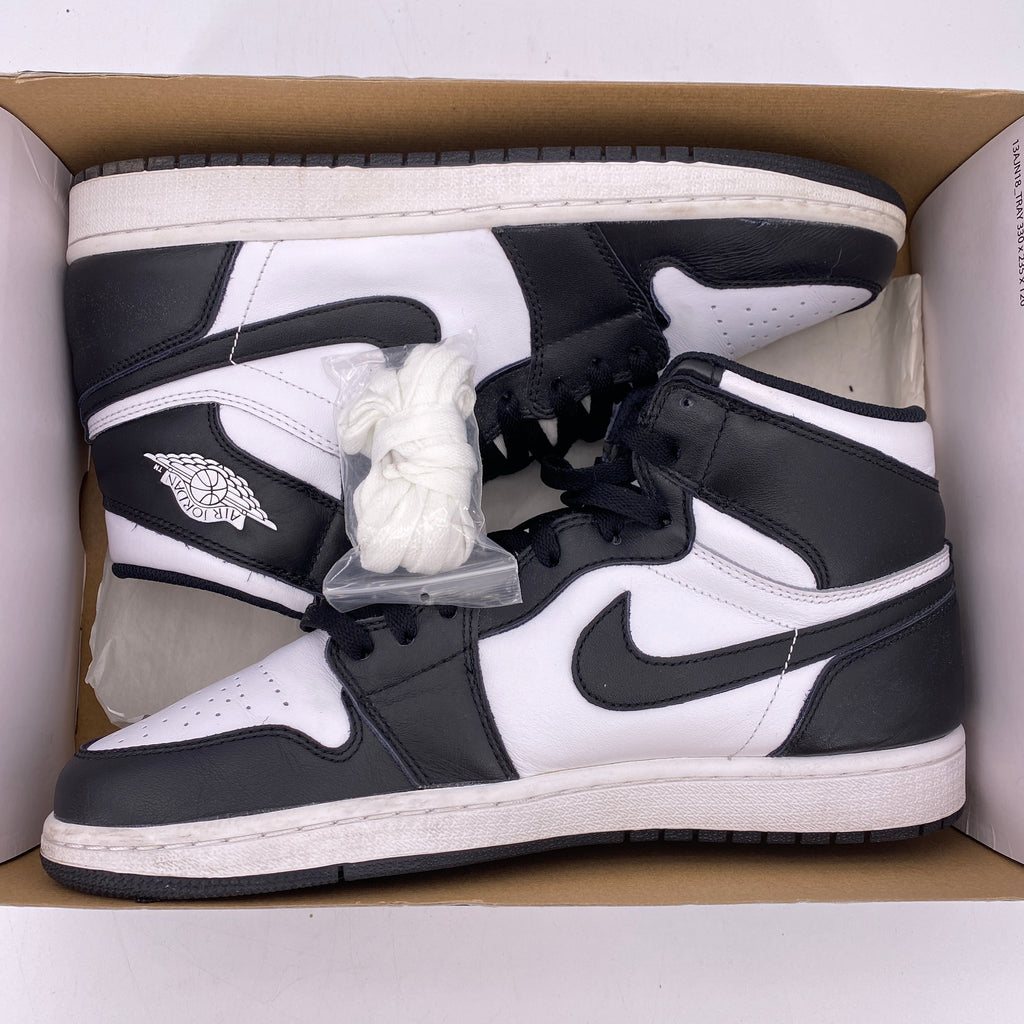 Air Jordan 1 Retro "Black White" 2014 Used Size 10.5
