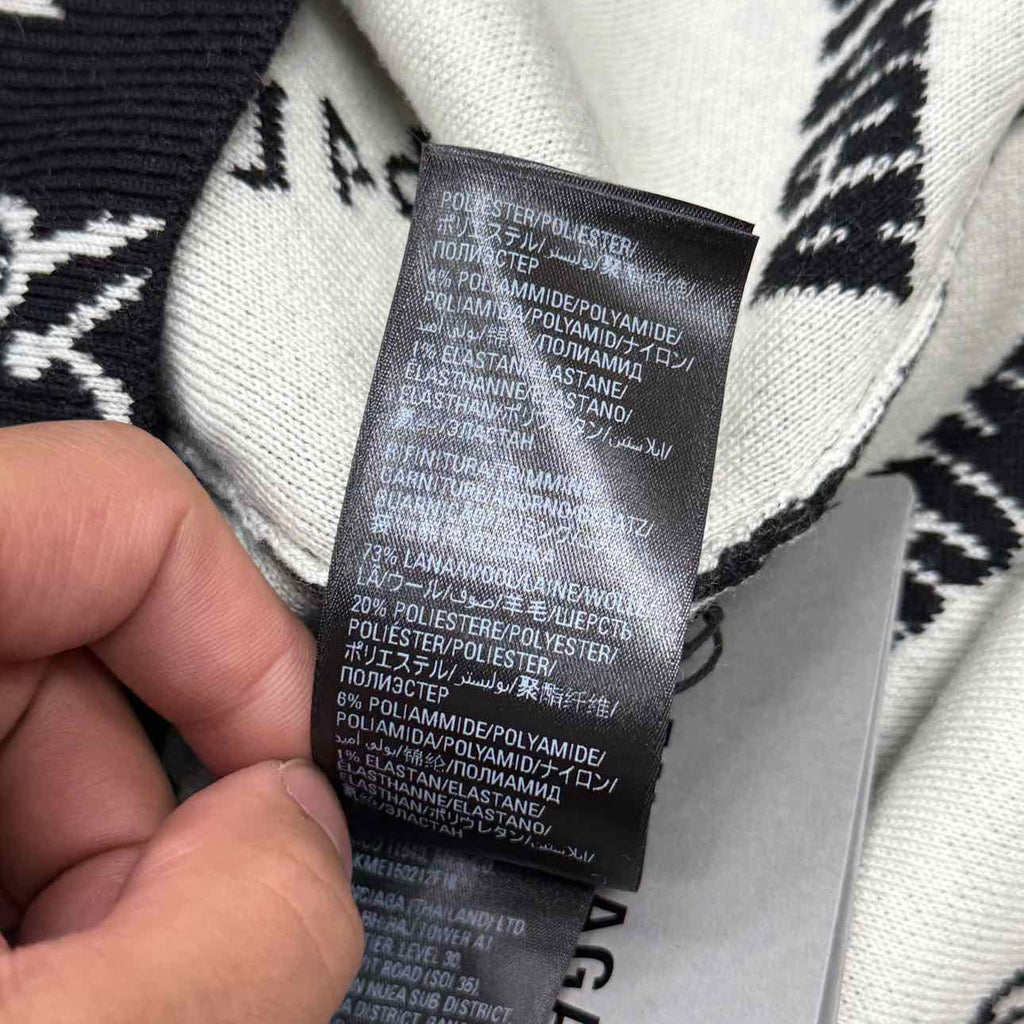 Balenciaga "LOGO MANIA" Black New Size XL (W)
