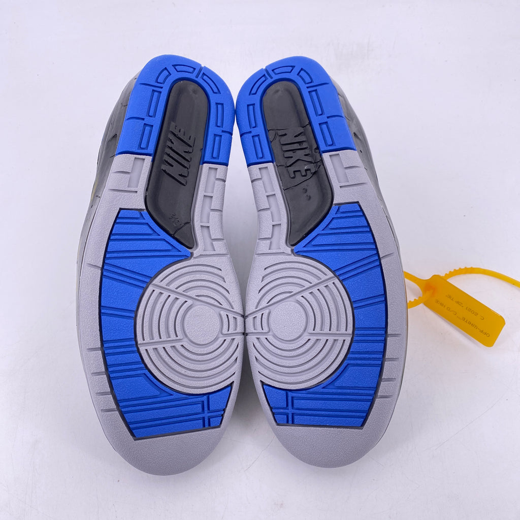 Air Jordan 2 Retro Low "Ow Black Blue" 2021 New Size 5.5