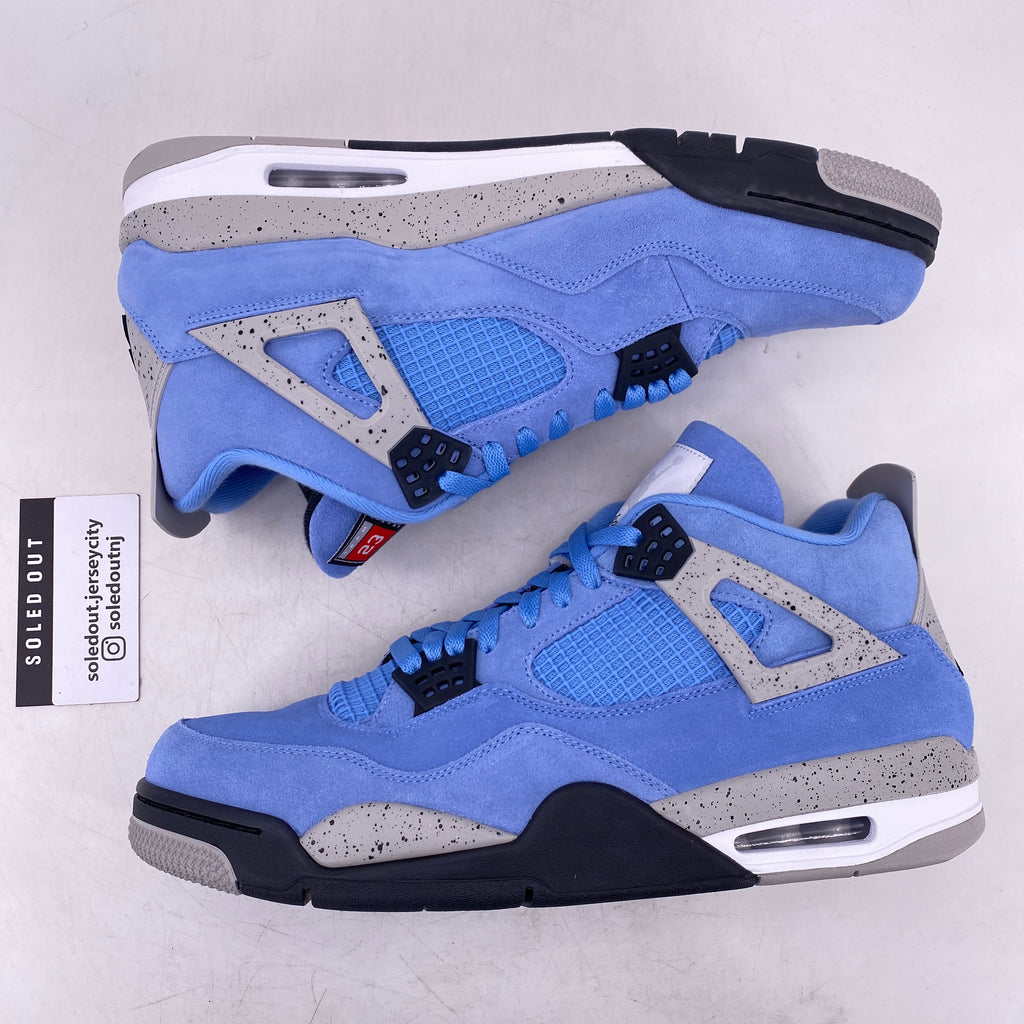 Air Jordan 4 Retro "University Blue" 2021 New Size 13