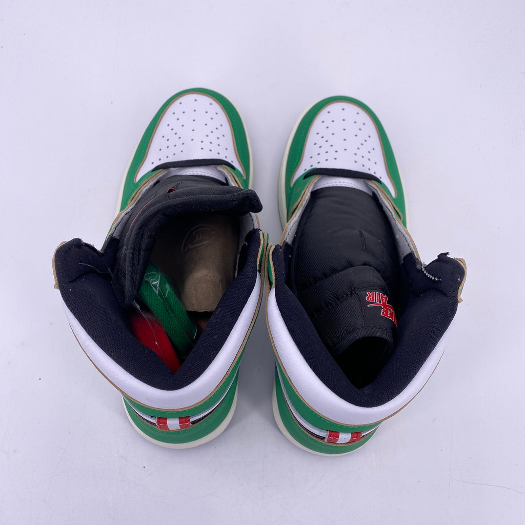 Air Jordan (W) 1 Retro High OG "Lucky Green" 2020 New Size 8.5W