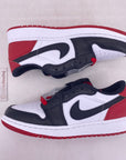 Air Jordan (GS) 1 Retro Low "Black Toe" 2023 New Size 5Y