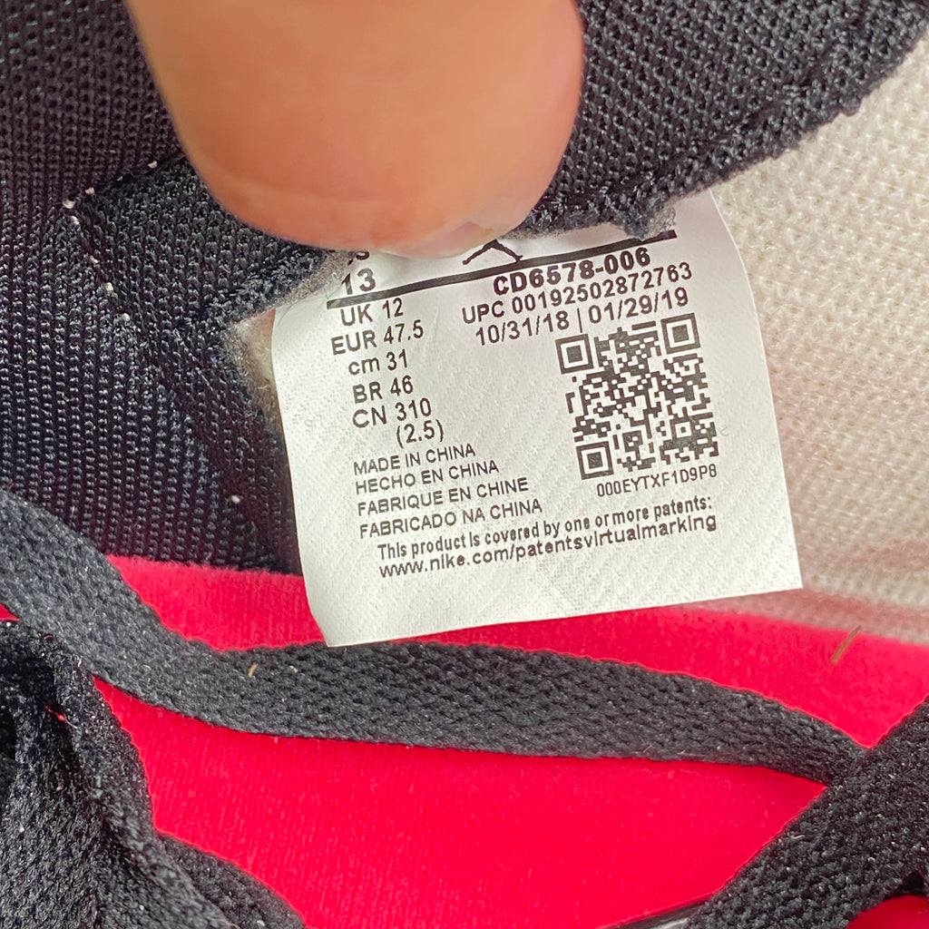 Air Jordan 1 Retro High OG "Nyc To Paris" 2019 New (Cond) Size 13