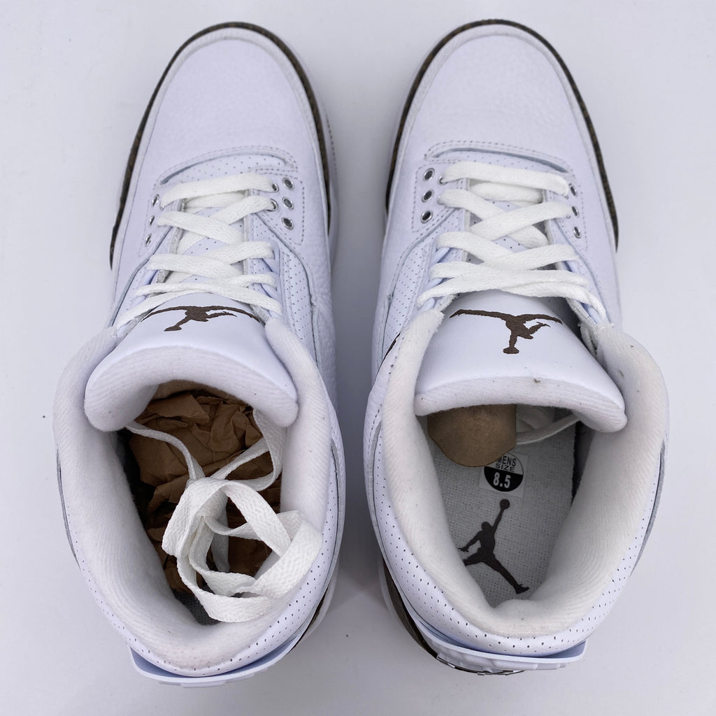 Air Jordan 3 Retro "Mocha" 2018 New Size 8.5