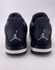 Air Jordan 4 Retro "Black Canvas" 2022 Used Size 10.5