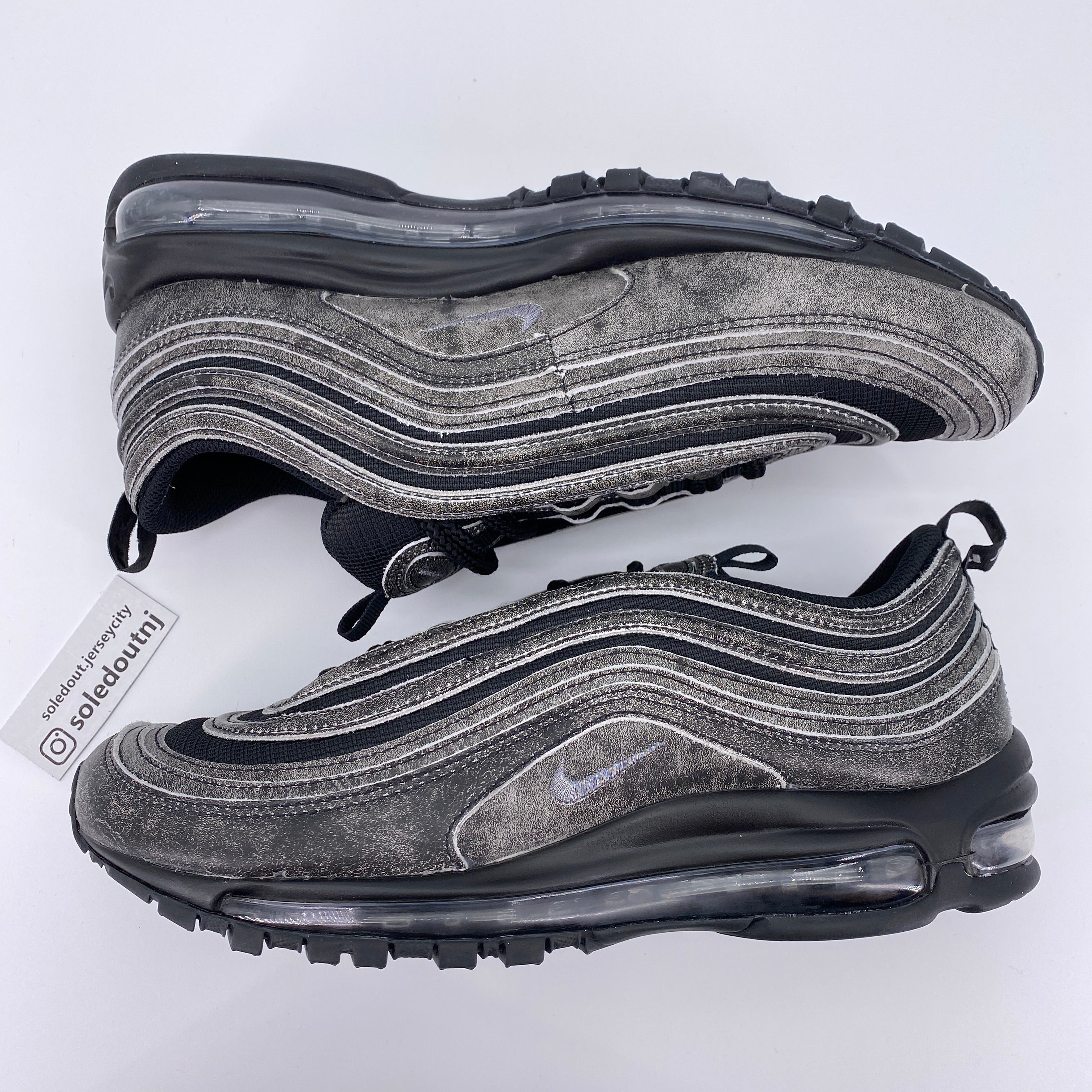 Nike Air Max 97 &quot;Cdg Black&quot; 2022 New Size 10