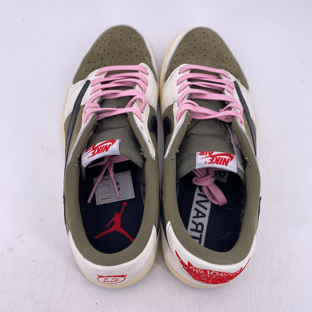 Air Jordan 1 Low OG SP "Travis Scott Medium Olive" 2024 Used Size 10