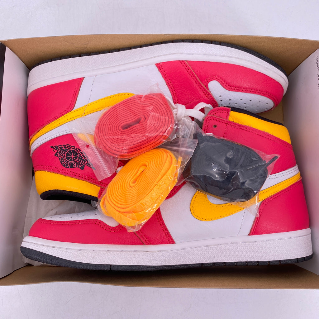 Air Jordan 1 Retro High OG "Fusion Red" 2021 Used Size 9.5