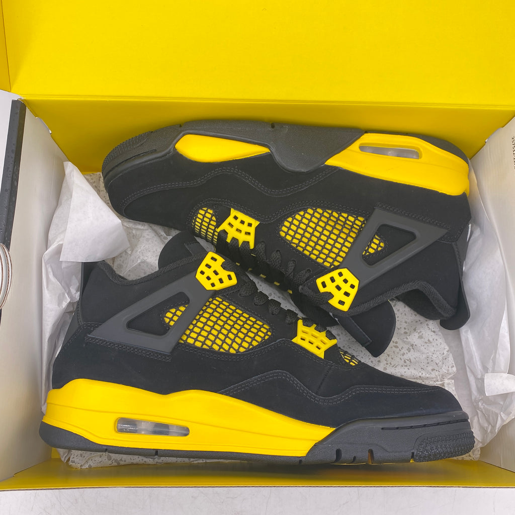 Air Jordan 4 Retro "Thunder" 2023 New Size 8