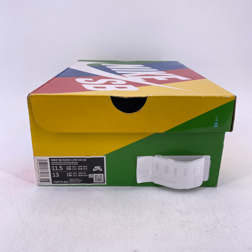 Nike SB Dunk Low "Orange Lobster" 2022 Used Size 11.5