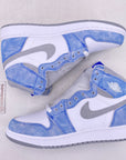 Air Jordan (GS) 1 Retro High OG "Hyper Royal Sg" 2021 New Size 6.5Y