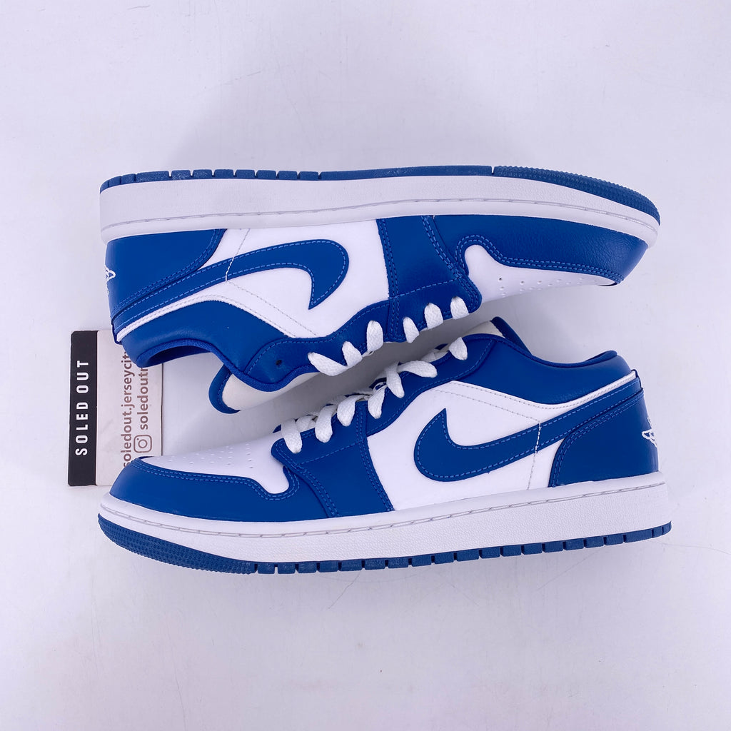 Air Jordan (W) 1 Low "Marina Blue" 2022 Used Size 10.5W