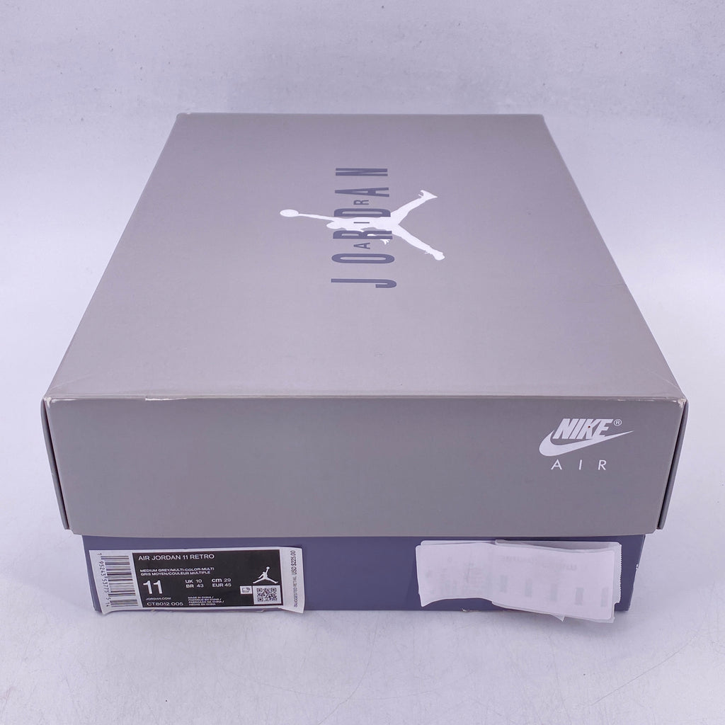 Air Jordan 11 Retro "Cool Grey" 2021 New Size 11