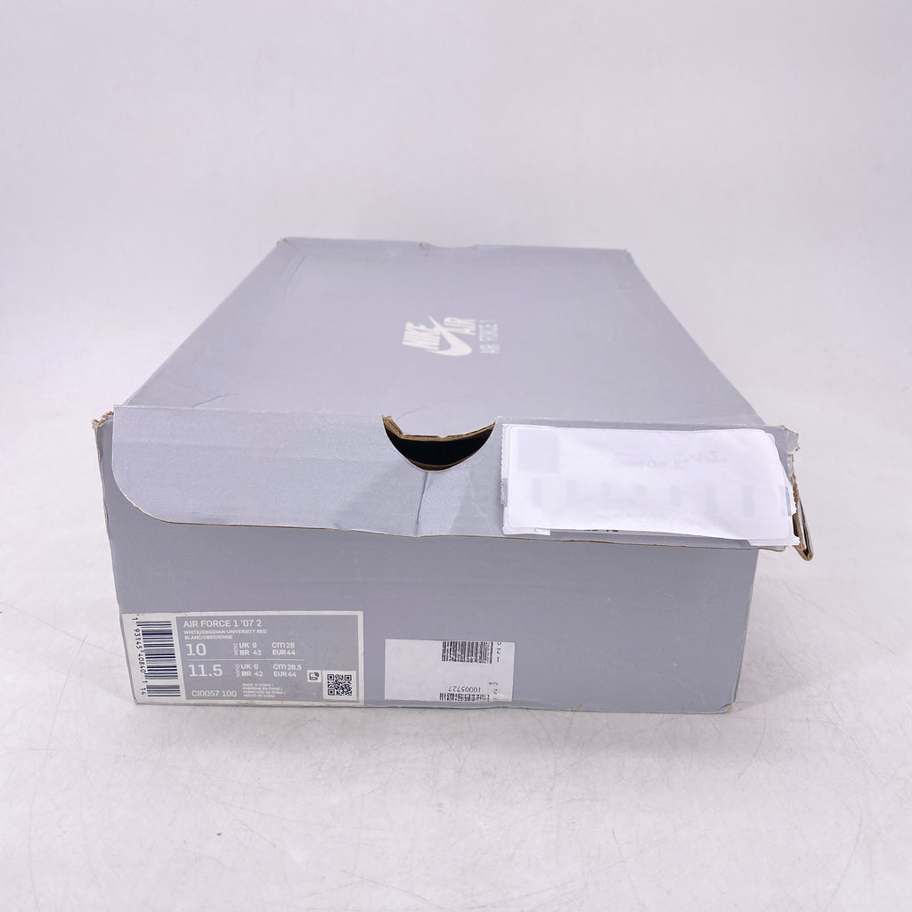 Nike Air Force 1 '07 "White Obsidian" 2019 New Size 10