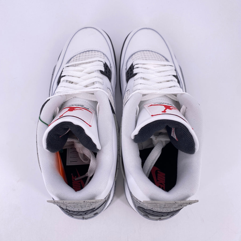 Air Jordan 4 Retro "White Cement" 2025 New Size 11