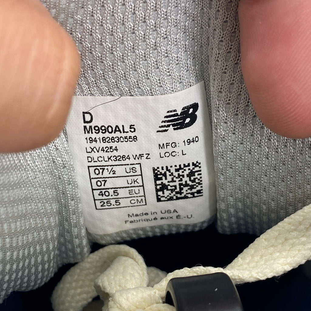 New Balance 990v5 "Life In The Balance" 2019 Used Size 7.5