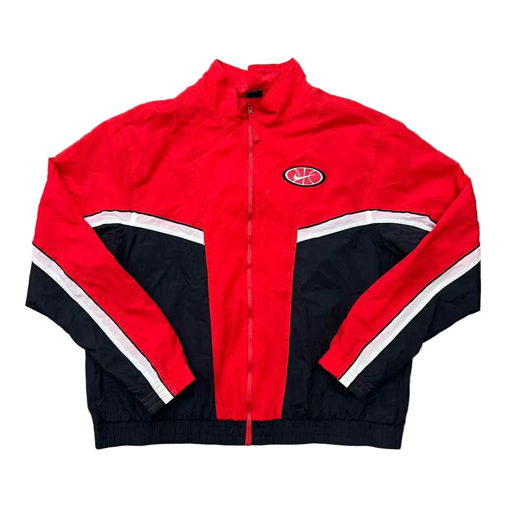 Nike Track Jacket "BLACK RED" BLACK RED Used Size XL