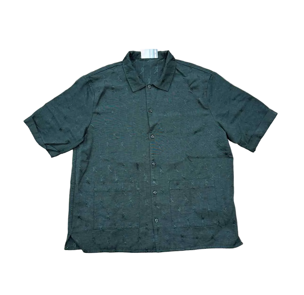 Kith Button Up "MONOGRAM" Green Used Size XL