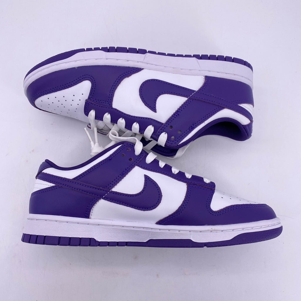 Nike Dunk Low Retro "Court Purple" 2022 New Size 9