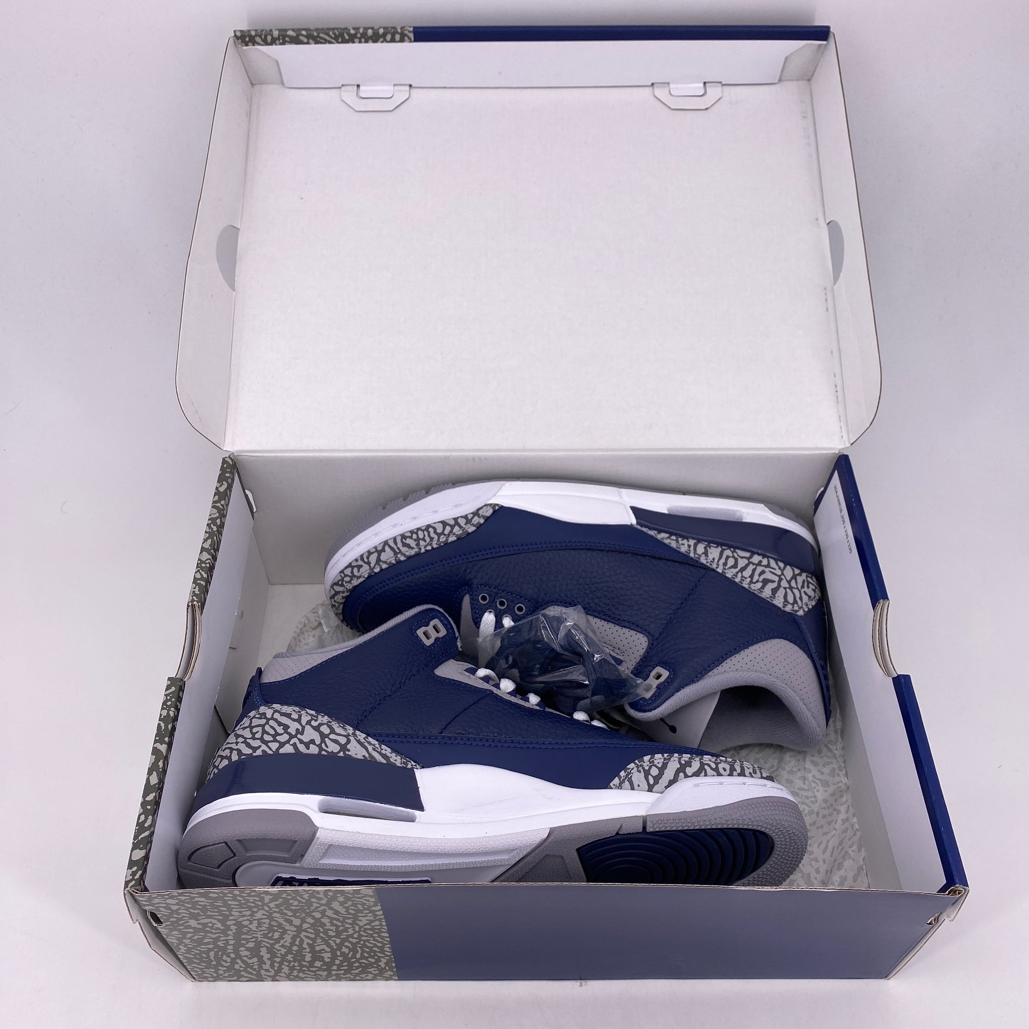 Air Jordan 3 Retro &quot;Georgetown&quot; 2021 New Size 8.5