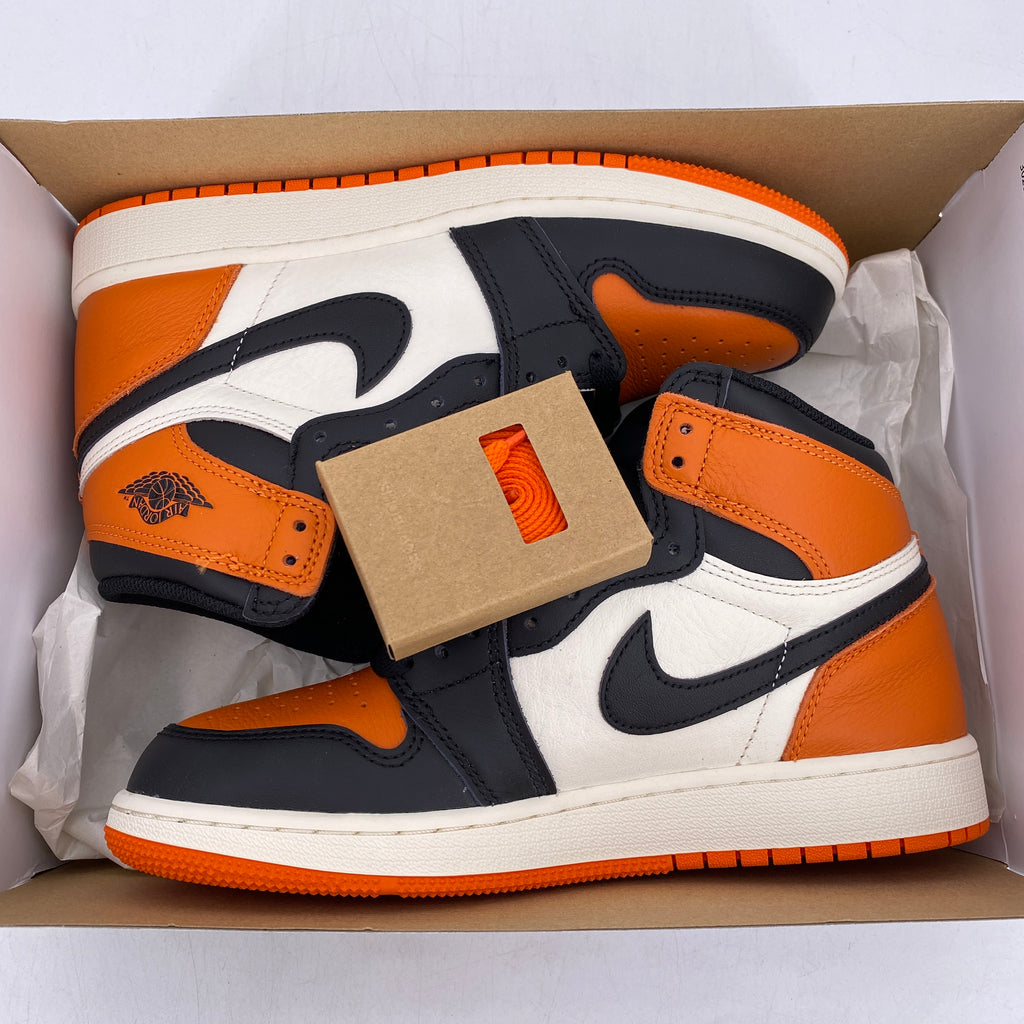 Air Jordan (GS) 1 Retro High OG "Shattered Backboard" 2025 New Size 6.5Y