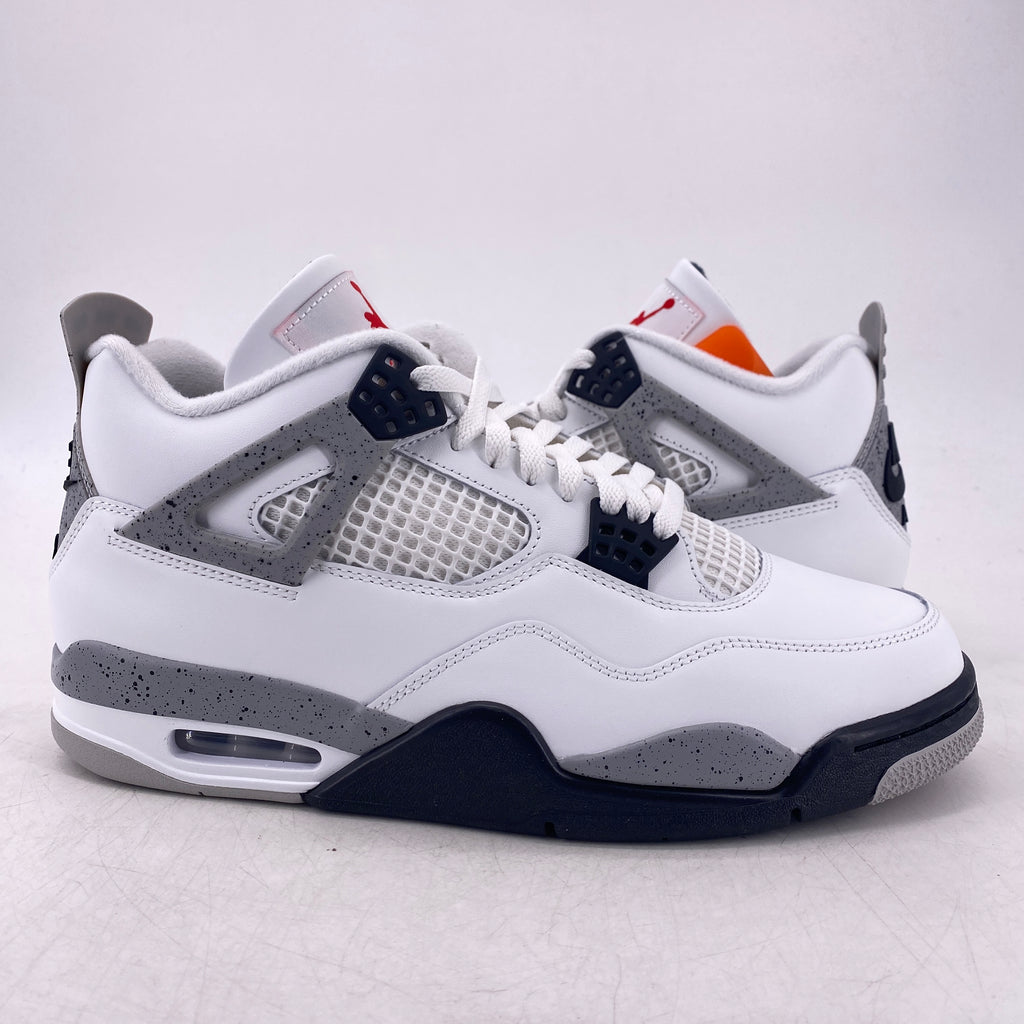 Air Jordan 4 Retro "White Cement" 2025 New Size 11