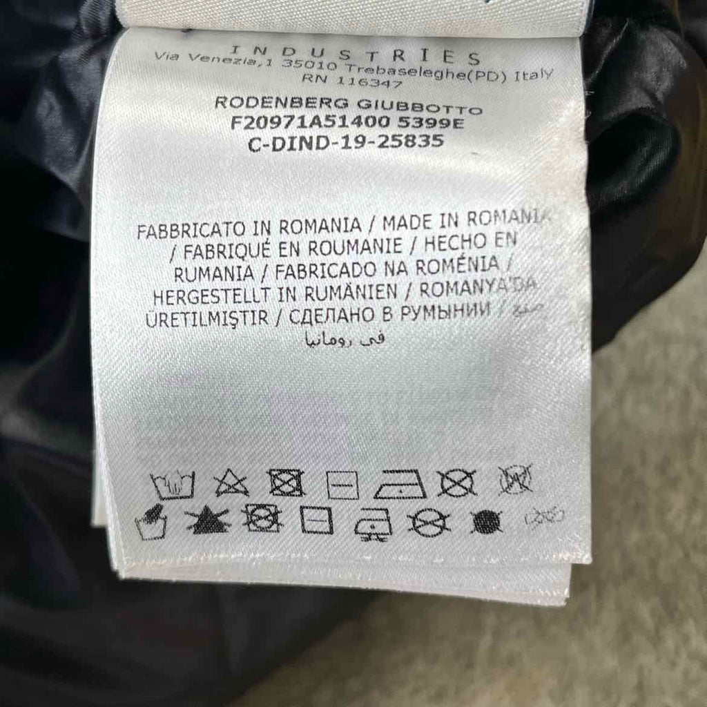 Moncler Jacket "RODENBERG GIUBBOTTO" Black Used Size 5