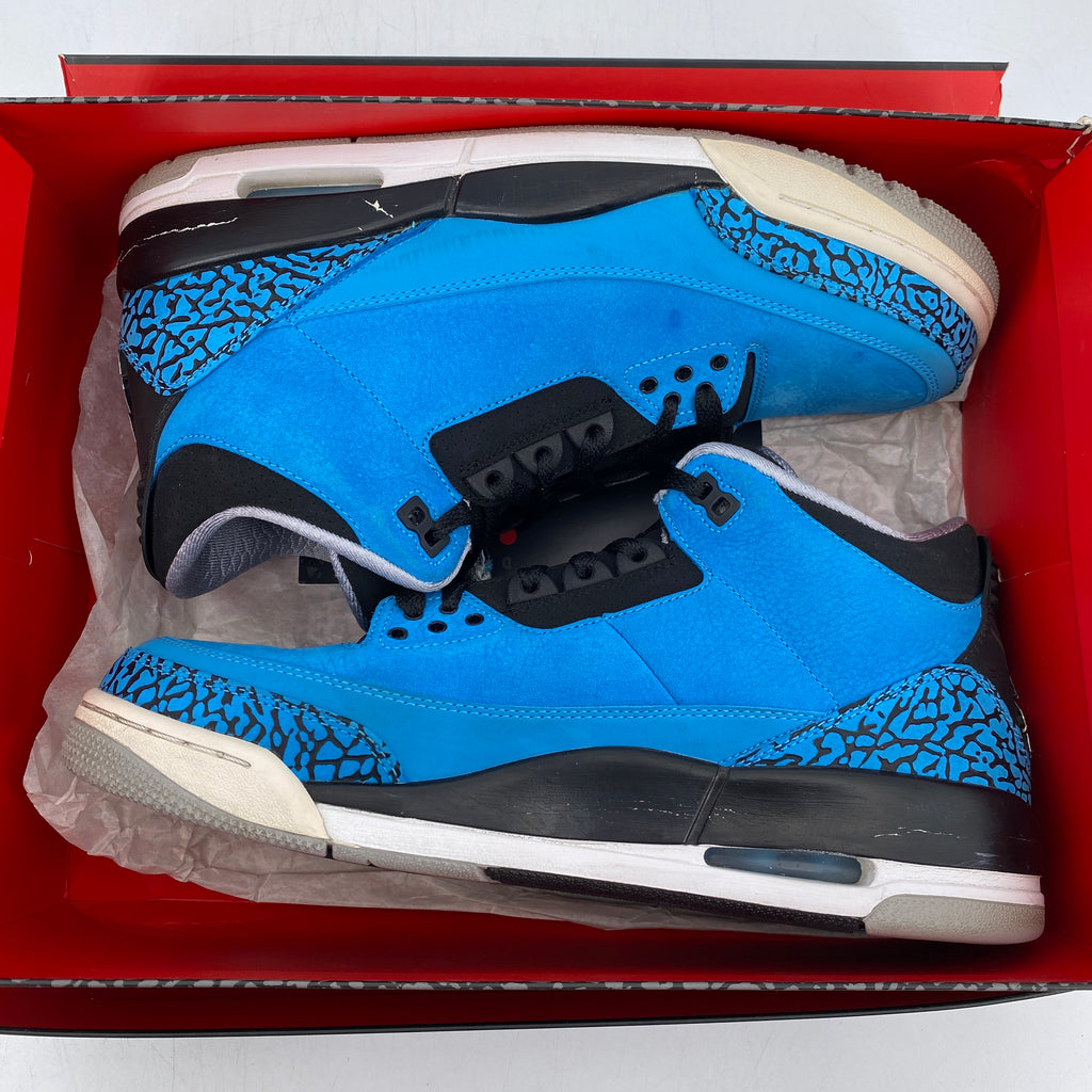 Air Jordan 3 Retro "Powder Blue" 2010 Used Size 9.5