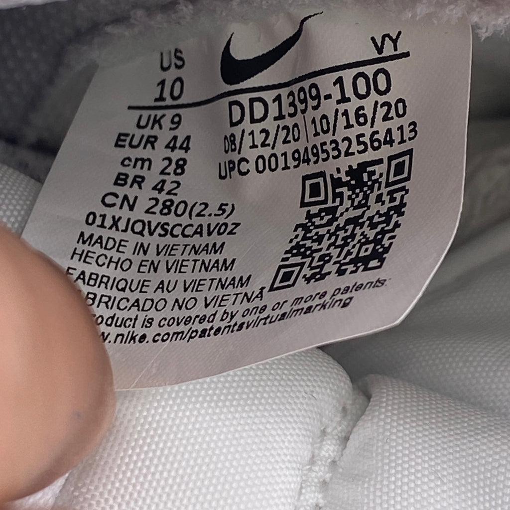 Nike Dunk High Retro "Vast Grey" 2021 New Size 10