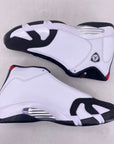 Air Jordan 14 Retro "Black Toe" 2024 New Size 10.5