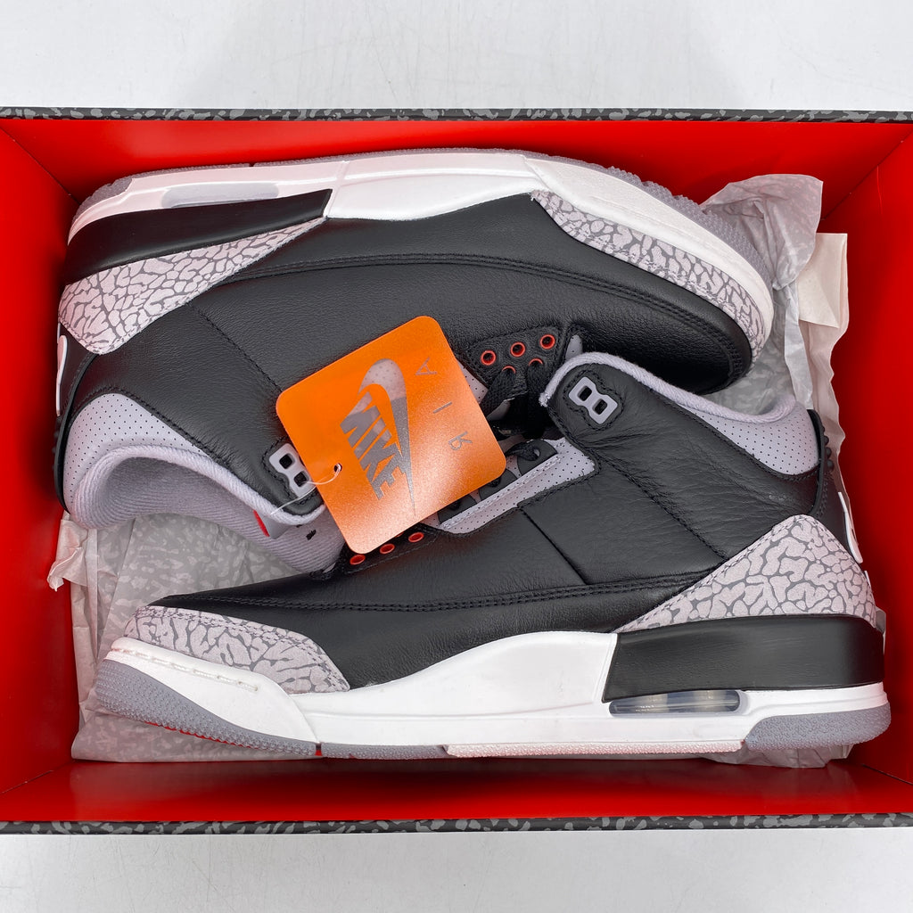 Air Jordan 3 Retro "Black Cement" 2025 New Size 9