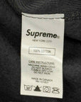 Supreme Hoodie "CROSS BOX LOGO" Black New Size S