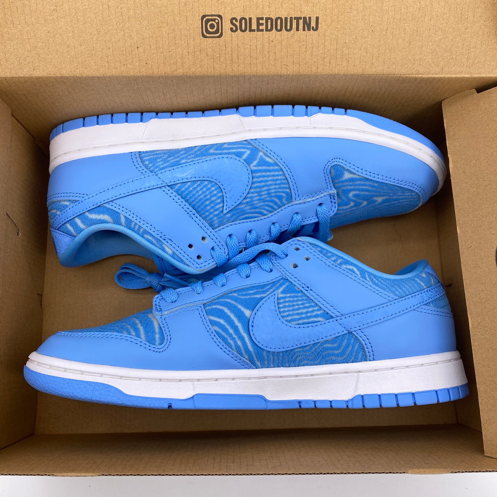 Nike Dunk Low "Topography University Blue" 2023 Used Size 9.5