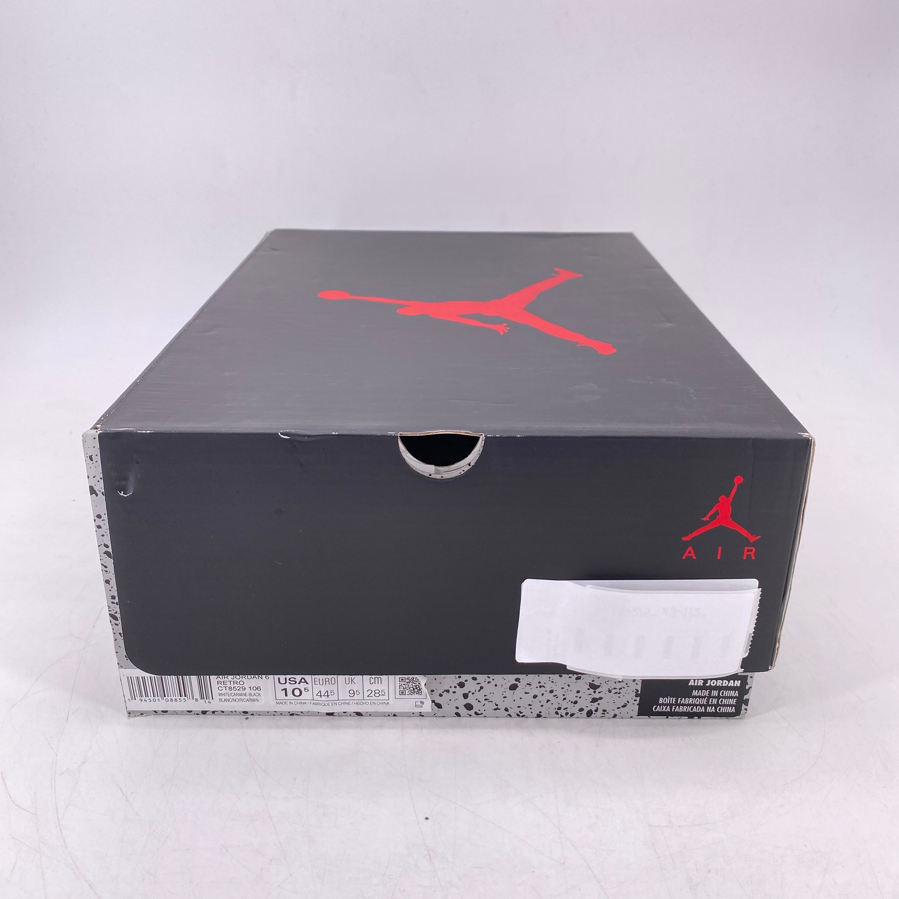 Air Jordan 6 Retro &quot;Carmine&quot; 2021 New Size 10.5