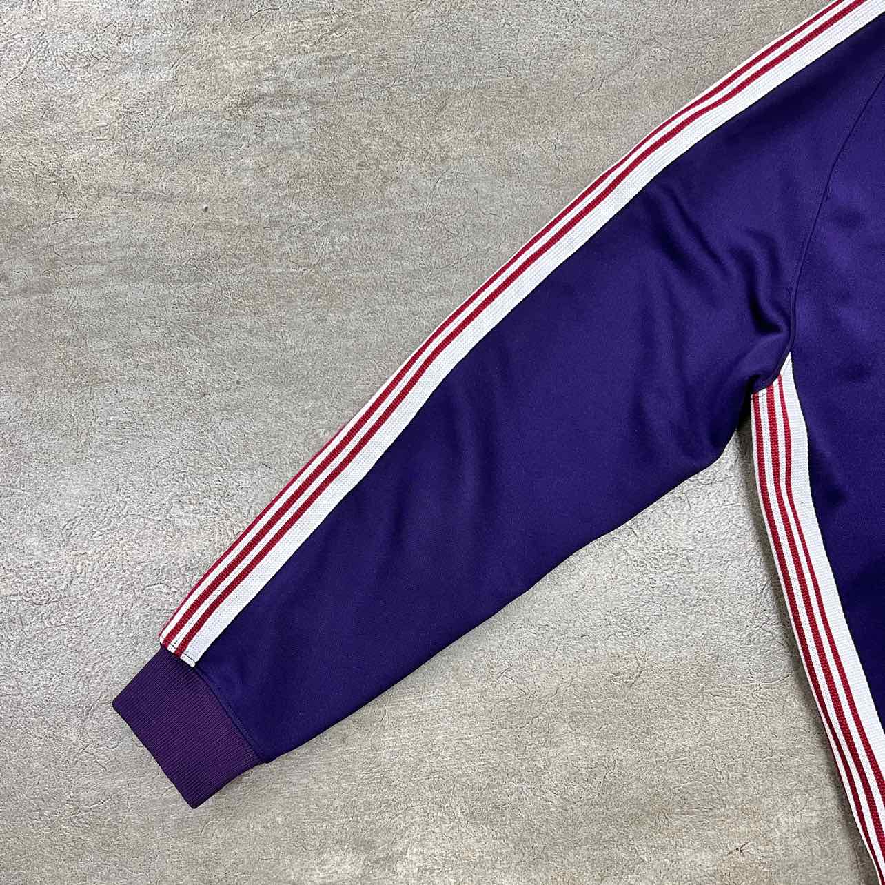 Needles Track Jacket &quot;STRIPED LOGO&quot; Purple Used Size M