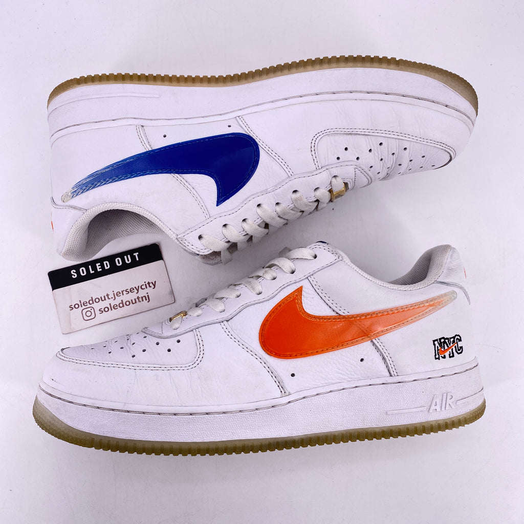 Nike Air Force 1 Low "Kith Knicks Home" 2020 Used Size 11