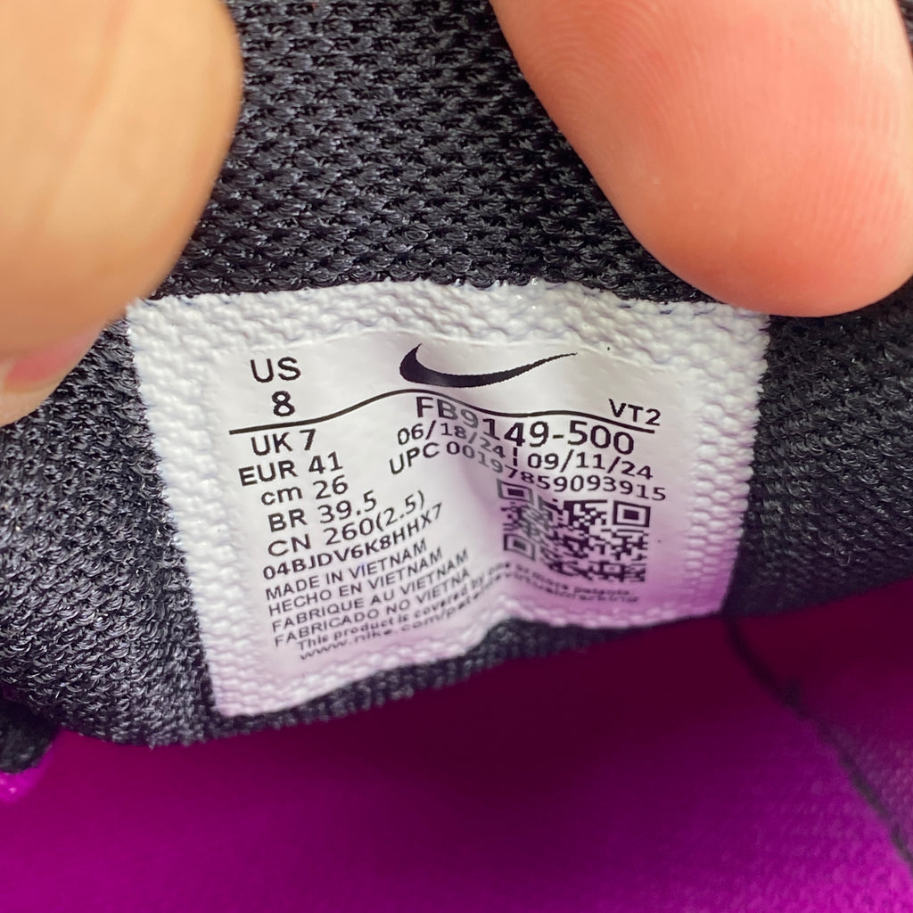 Nike Zoom Vomero 5 "Black Vivid Purple" 2024 New Size 8