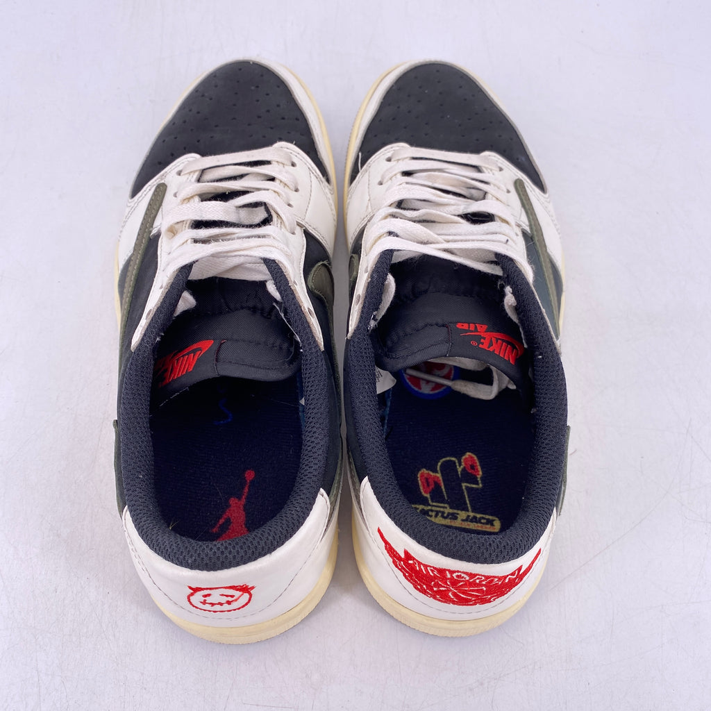 Air Jordan 1 Retro Low "Travis Scott Olive" 2023 Used Size 9.5W