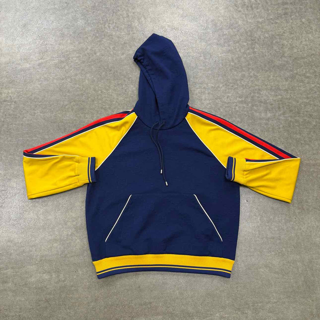 Gucci Hoodie "GG JACQUARD" Yellow Used Size XL