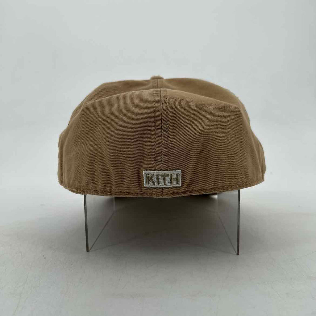 Kith Fitted Hat "YANKEES GARMENT WASH" New Khaki Size XXL