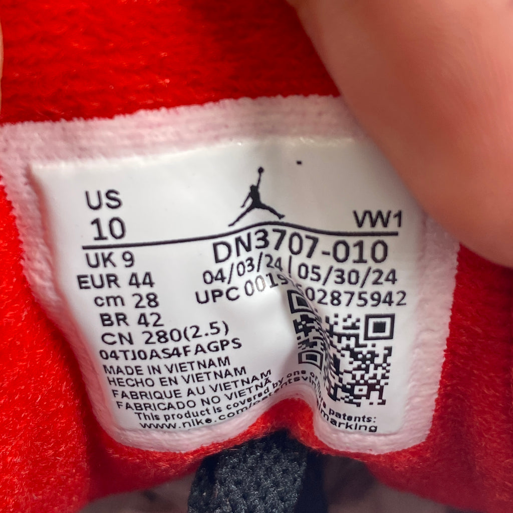 Air Jordan 3 Retro "Black Cement" 2024 New Size 10